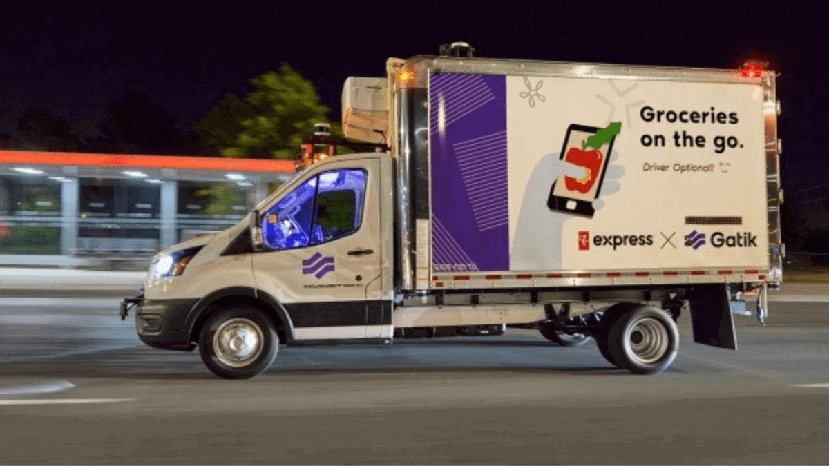 These trucks are making driverless deliveries in Toronto